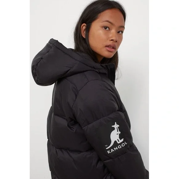 Kangol × H&M Long Puffer Jacket - Picture 2 of 16